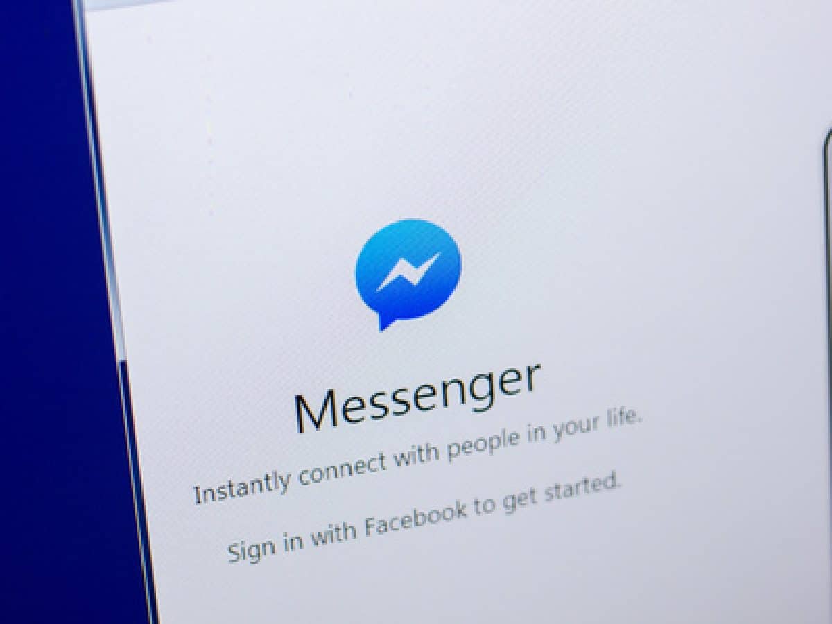 bloqué sur Messenger